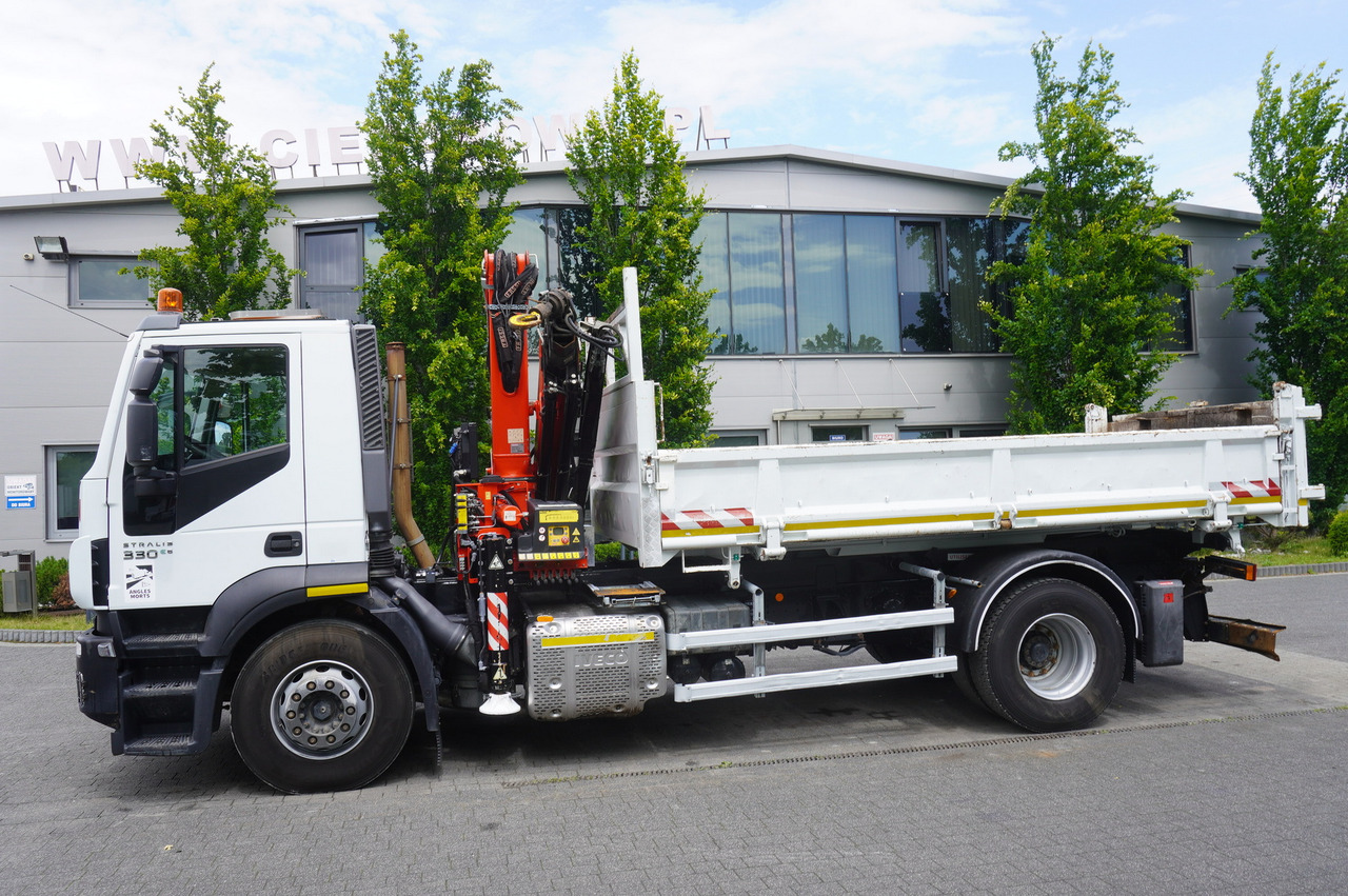 IVECO STRALIS 330 E6 / FASSI 195A 8.5 T / 3-side tipper - Tippbil, Kranbil: bilde 3 IVECO STRALIS 330 E6 / FASSI 195A 8.5 T / 3-side tipper - Tippbil, Kranbil: bilde 3