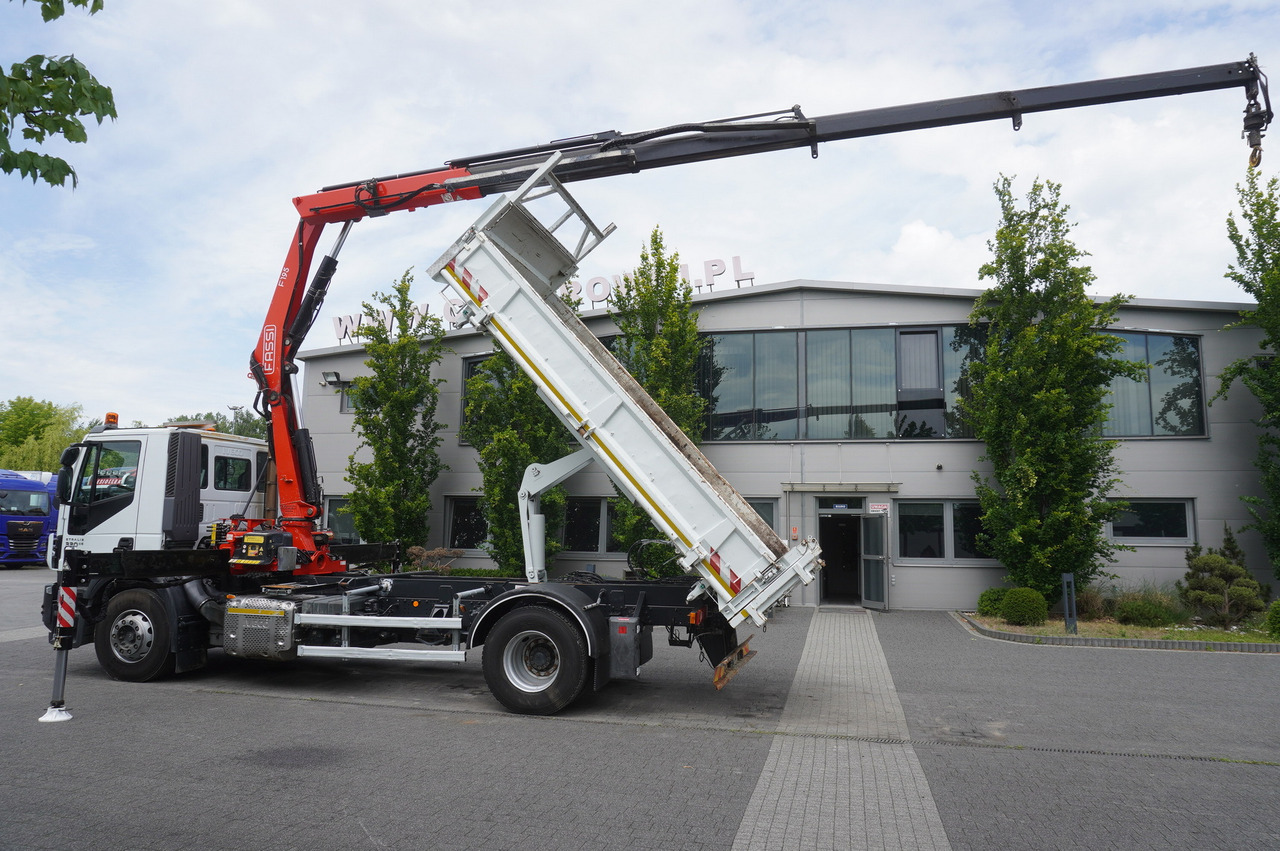 IVECO STRALIS 330 E6 / FASSI 195A 8.5 T / 3-side tipper - Tippbil, Kranbil: bilde 4 IVECO STRALIS 330 E6 / FASSI 195A 8.5 T / 3-side tipper - Tippbil, Kranbil: bilde 4