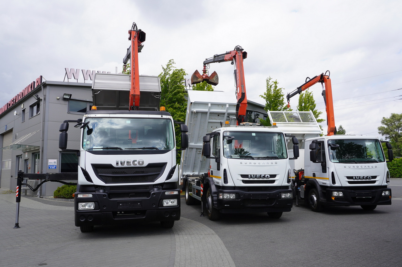 IVECO Stralis 310 E6 / NEW 3-sided tipper / Fassi F135 crane with remote control - Planbil, Kranbil: bilde 3 IVECO Stralis 310 E6 / NEW 3-sided tipper / Fassi F135 crane with remote control - Planbil, Kranbil: bilde 3