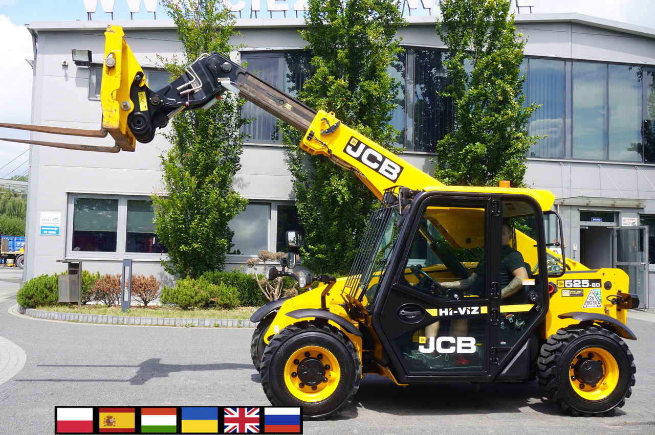 JCB 525-60T5 / 2022 / 860 MTH! / 2.5 T / Reach 6 m / joystick - Teleskoplastere: bilde 1 JCB 525-60T5 / 2022 / 860 MTH! / 2.5 T / Reach 6 m / joystick - Teleskoplastere: bilde 1