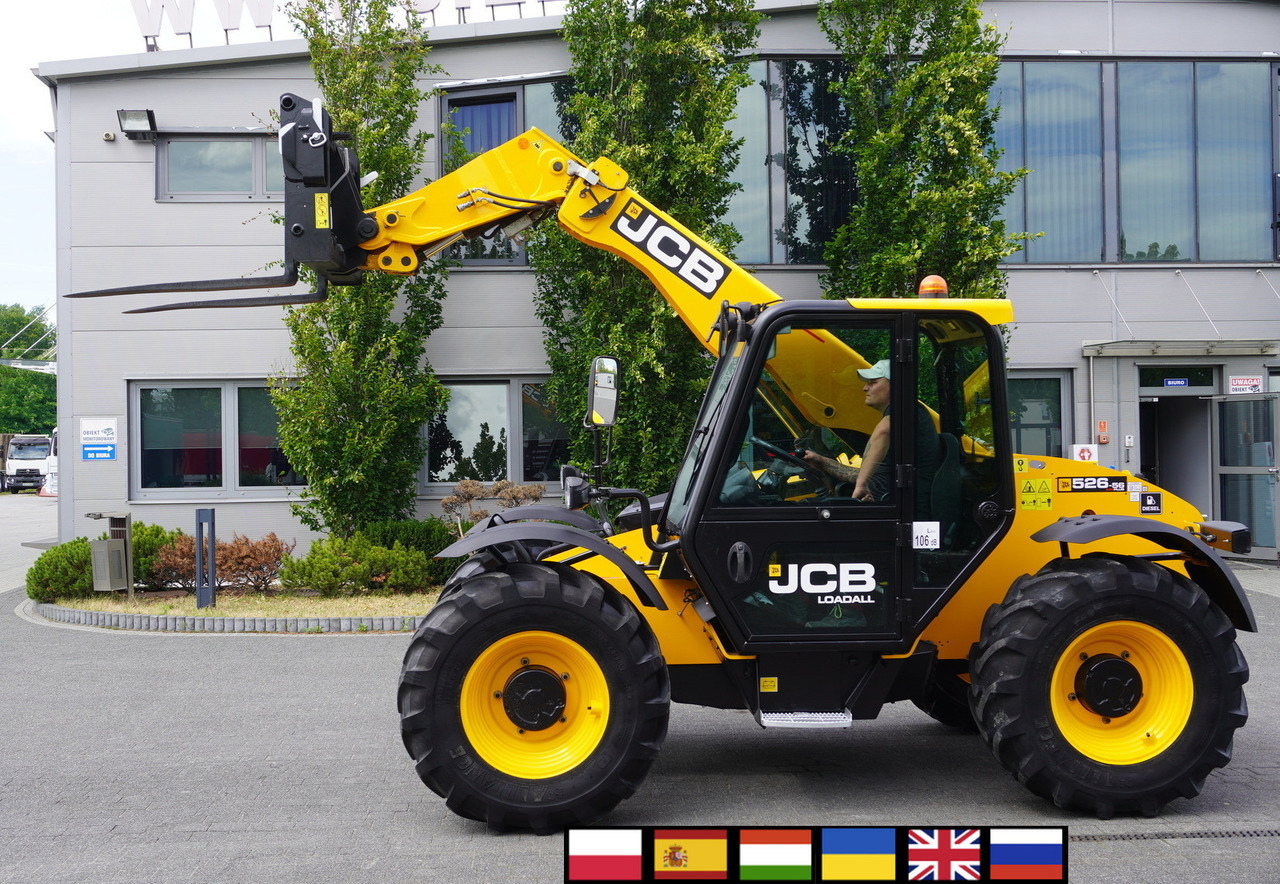 JCB 526-56 AGRI Plus / 5.6 m telescopic loader / joystick - Teleskoplastere: bilde 1 JCB 526-56 AGRI Plus / 5.6 m telescopic loader / joystick - Teleskoplastere: bilde 1