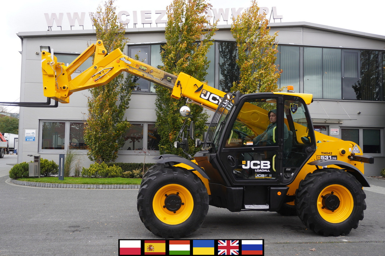 JCB 531-70 / 900 MTH telescopic charger! / 3.1 T / 7 M - Teleskophjullaster: bilde 1 JCB 531-70 / 900 MTH telescopic charger! / 3.1 T / 7 M - Teleskophjullaster: bilde 1