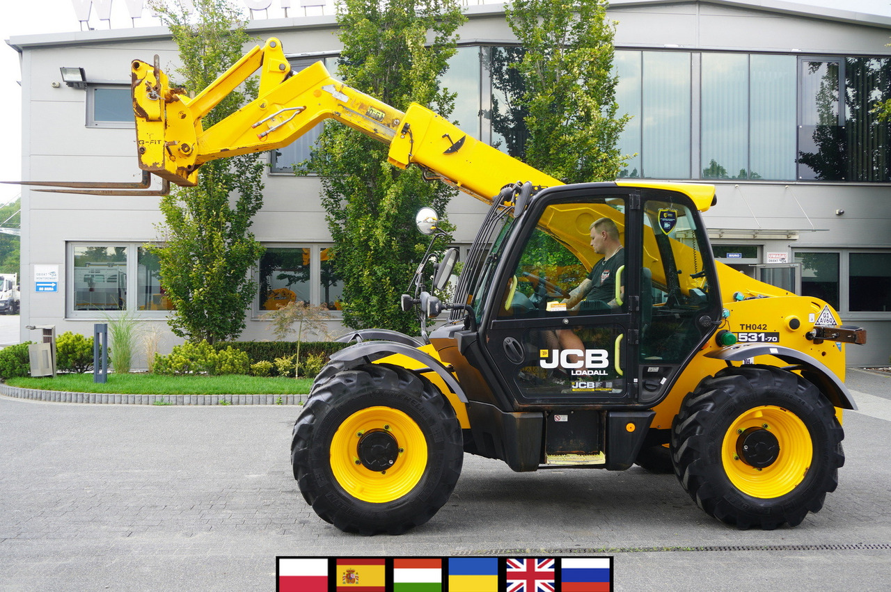 JCB 531-70 / 900 MTH telescopic charger! / 3.1 T / 7 M - Teleskophjullaster: bilde 1 JCB 531-70 / 900 MTH telescopic charger! / 3.1 T / 7 M - Teleskophjullaster: bilde 1