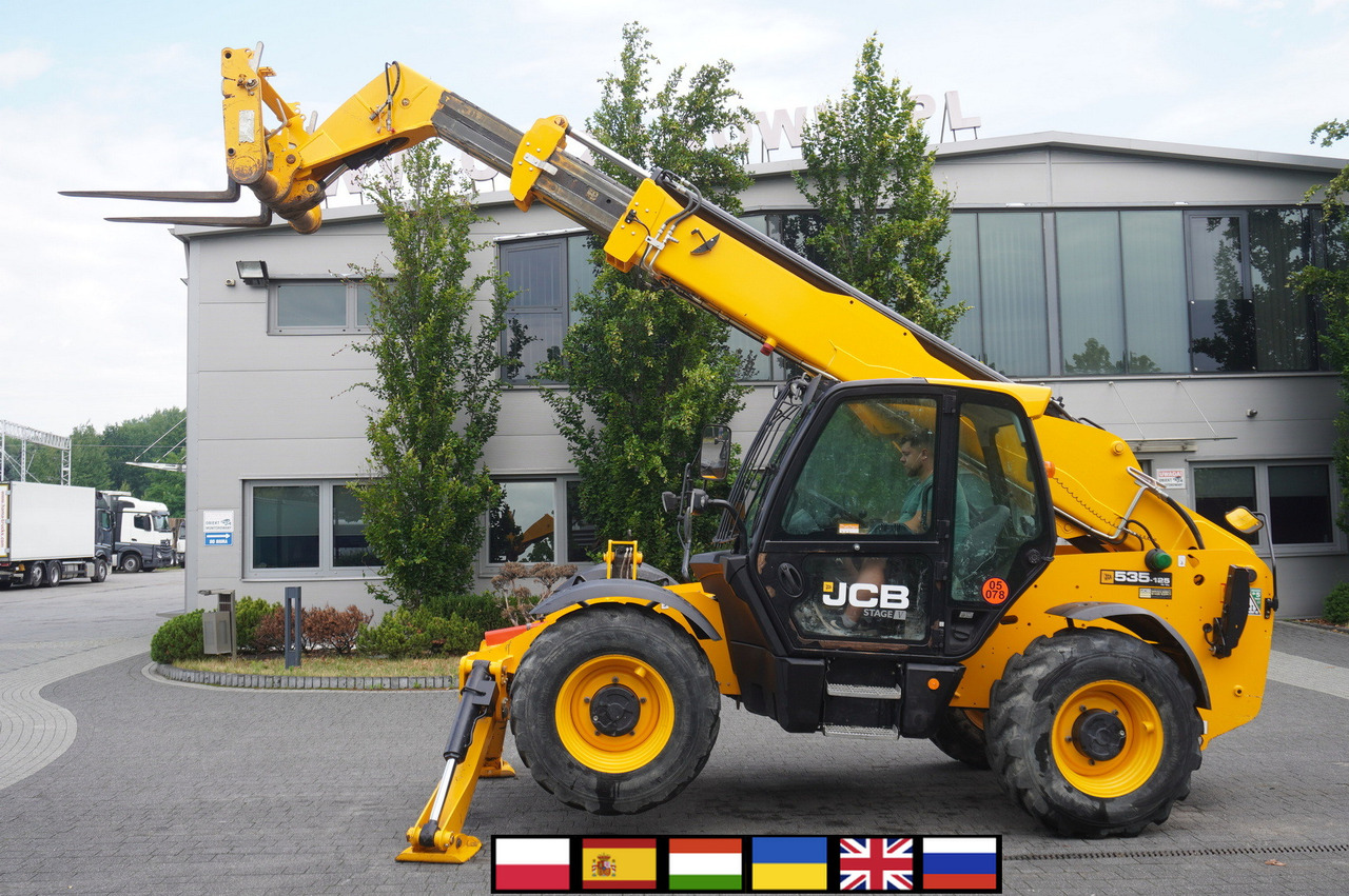 JCB 535-125 / 1500 MTH! / reach 12.5 m / 2021 / 3.5 t - Teleskophjullaster: bilde 1 JCB 535-125 / 1500 MTH! / reach 12.5 m / 2021 / 3.5 t - Teleskophjullaster: bilde 1