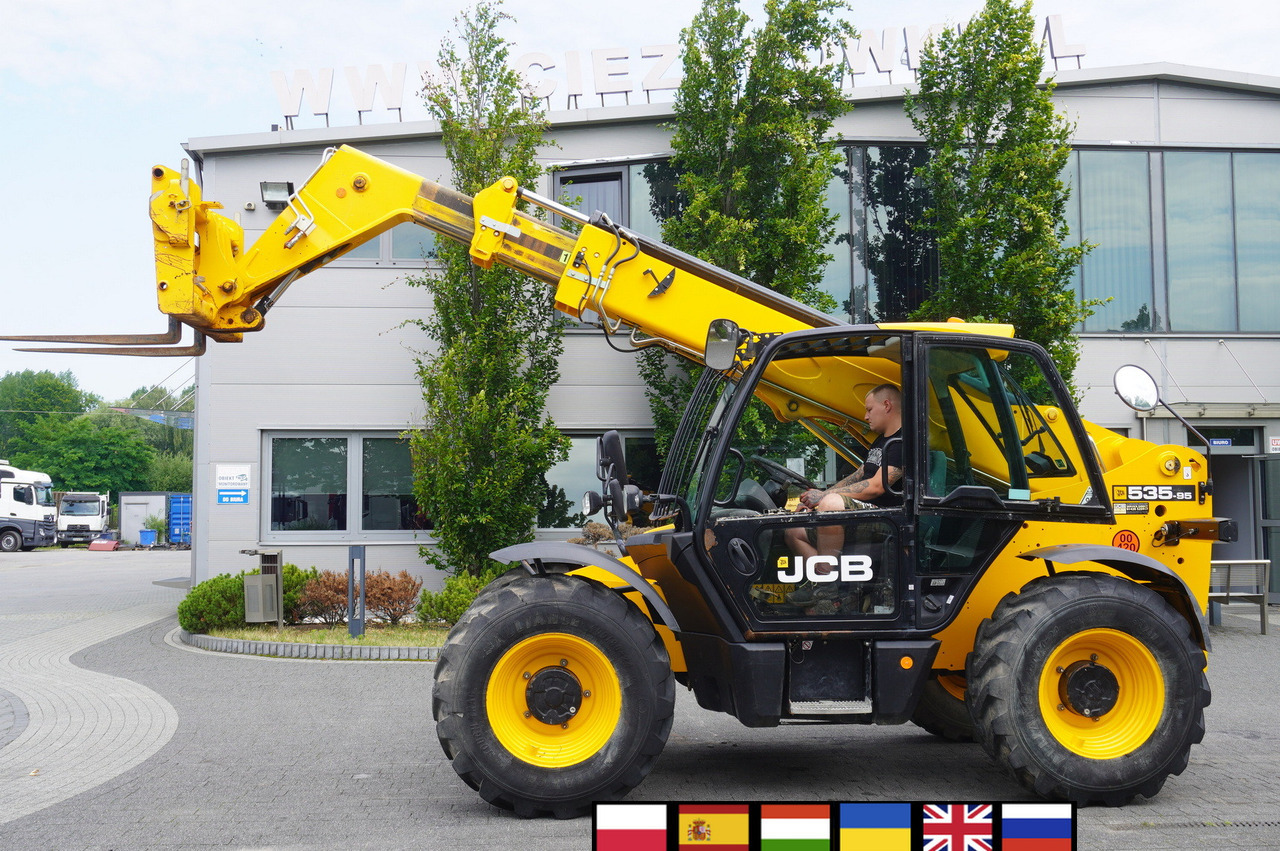 JCB 535-95 / 3.5 T / range 9.5 m / joystick / 2021 - Teleskophjullaster: bilde 1 JCB 535-95 / 3.5 T / range 9.5 m / joystick / 2021 - Teleskophjullaster: bilde 1