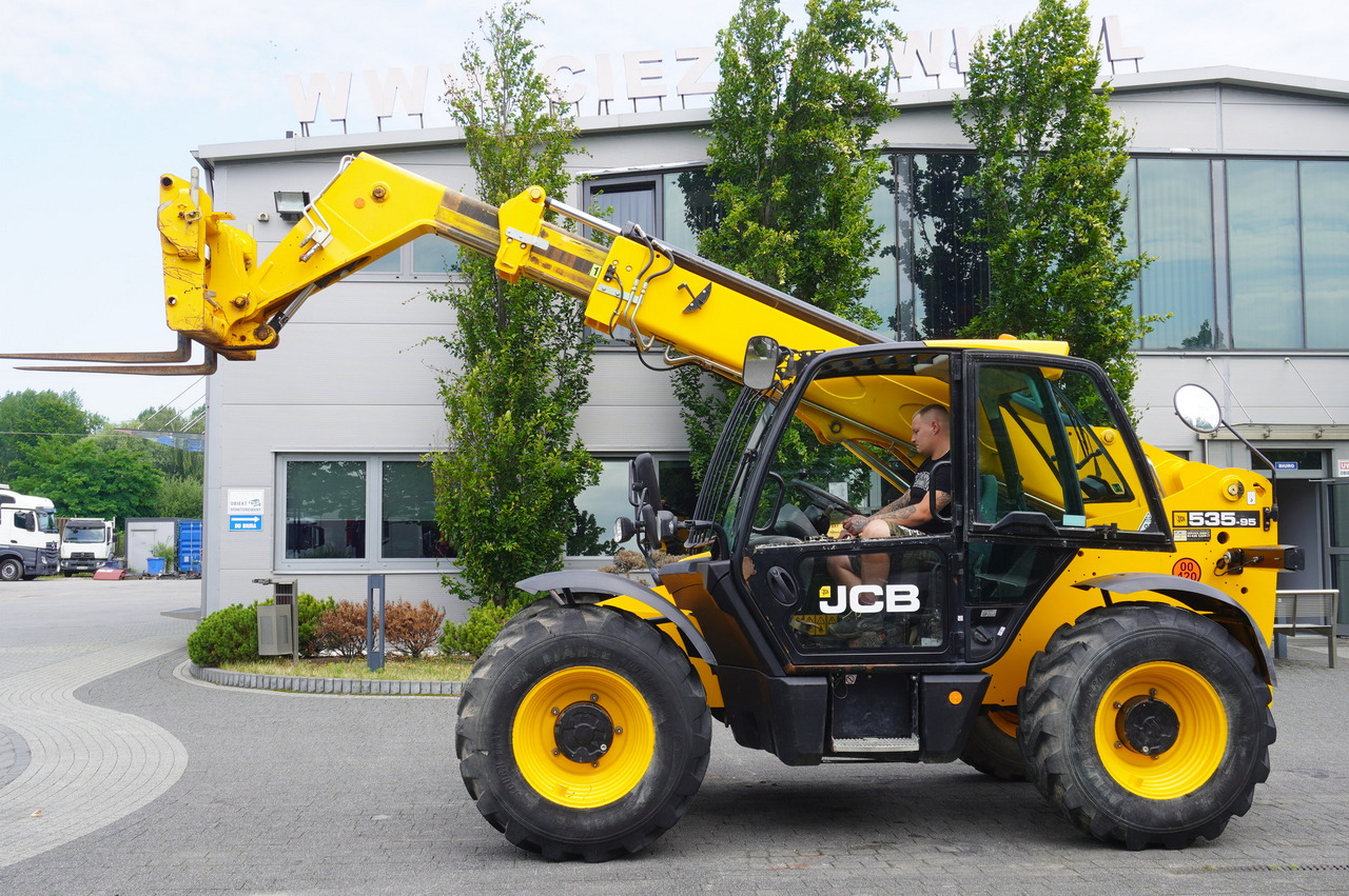 JCB 535-95 / 3.5 T / range 9.5 m / joystick / 2021 - Teleskophjullaster: bilde 2 JCB 535-95 / 3.5 T / range 9.5 m / joystick / 2021 - Teleskophjullaster: bilde 2