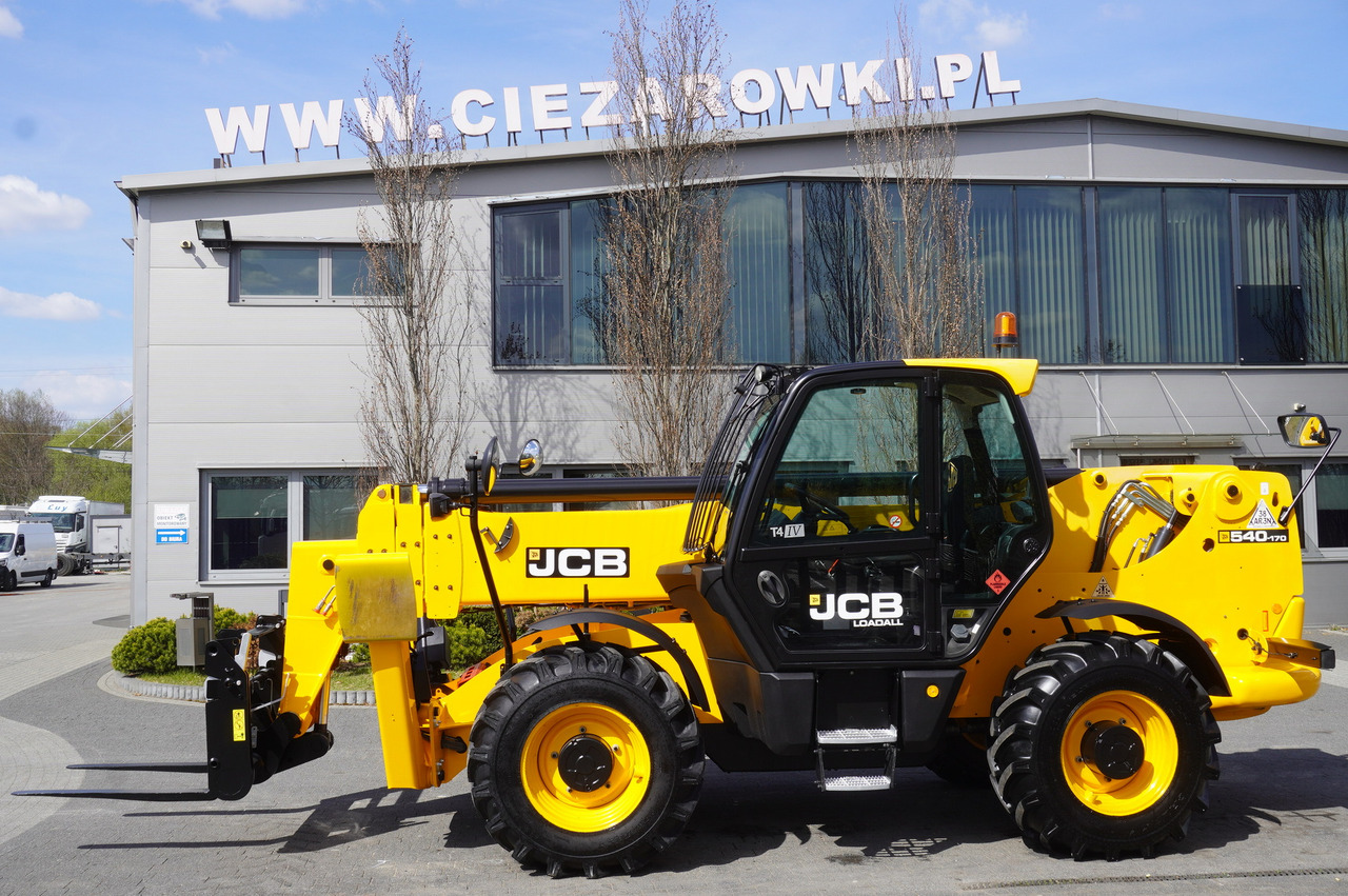 JCB 540-170 Telescopic Loader / 17m / joystick - Teleskophjullaster: bilde 4 JCB 540-170 Telescopic Loader / 17m / joystick - Teleskophjullaster: bilde 4