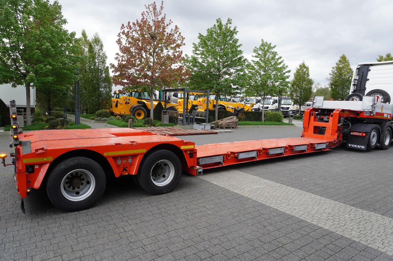 Lavloader semitrailer KÄSSBOHRER LB2 TIEF-BETT low loader semi-trailer / 16.5 m / Extendable semi-trailer / steered axles / 2 units: bilde 8
