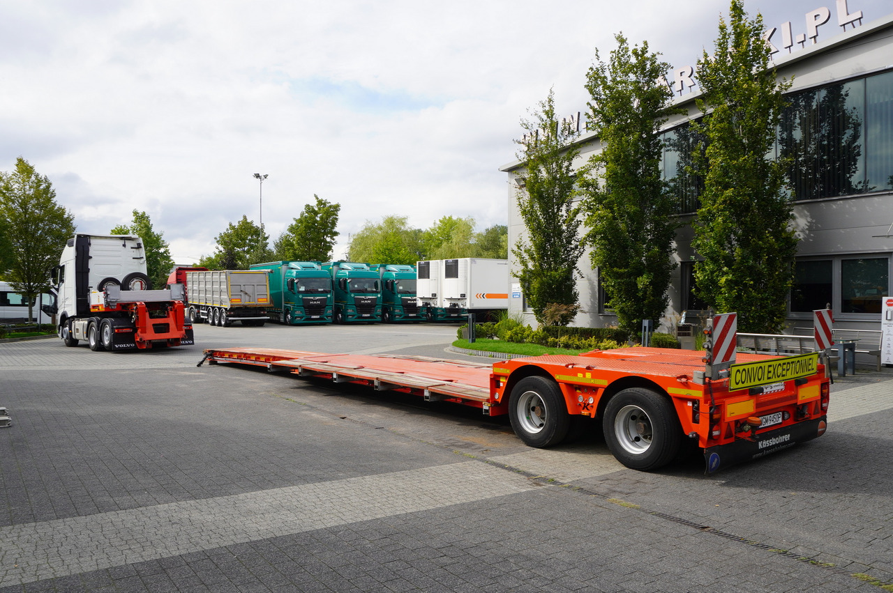 Lavloader semitrailer KÄSSBOHRER LB2 TIEF-BETT low loader semi-trailer / 16.5 m / Extendable semi-trailer / steered axles / 2 units: bilde 12