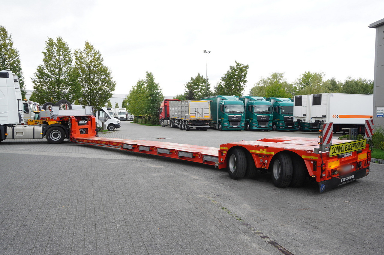 Lavloader semitrailer KÄSSBOHRER LB2 TIEF-BETT low loader semi-trailer / 16.5 m / Extendable semi-trailer / steered axles / 2 units: bilde 6