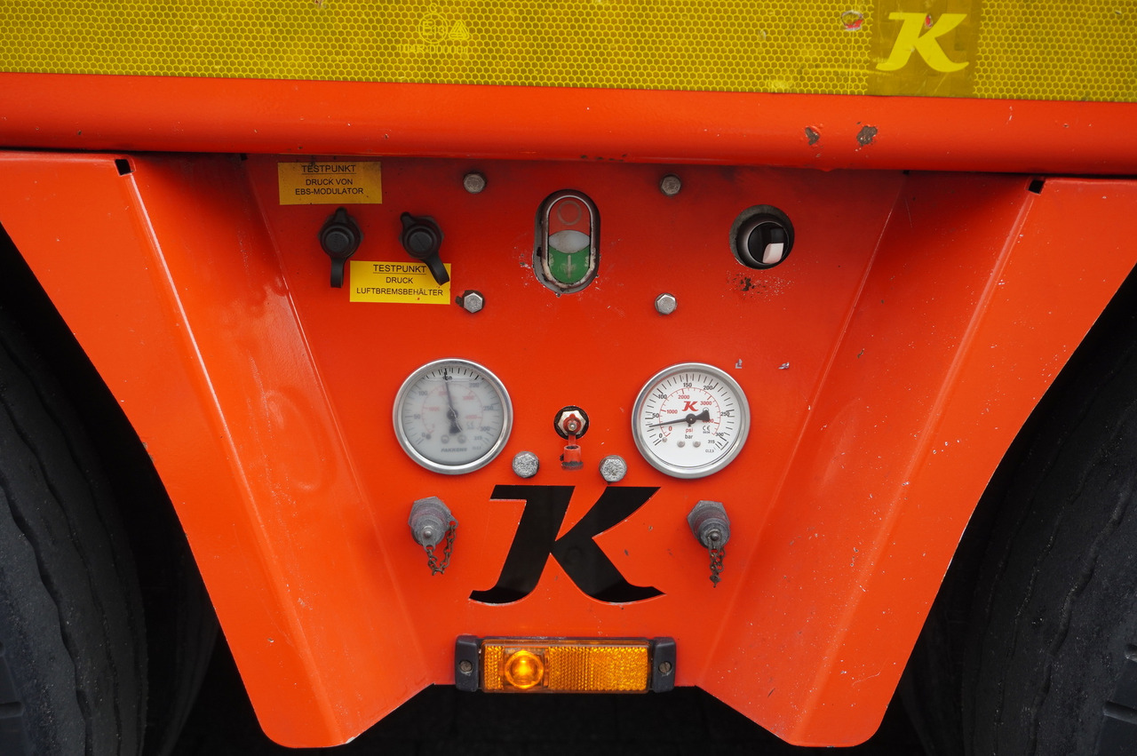 Lavloader semitrailer KÄSSBOHRER LB2 TIEF-BETT low loader semi-trailer / 16.5 m / Extendable semi-trailer / steered axles / 2 units: bilde 32