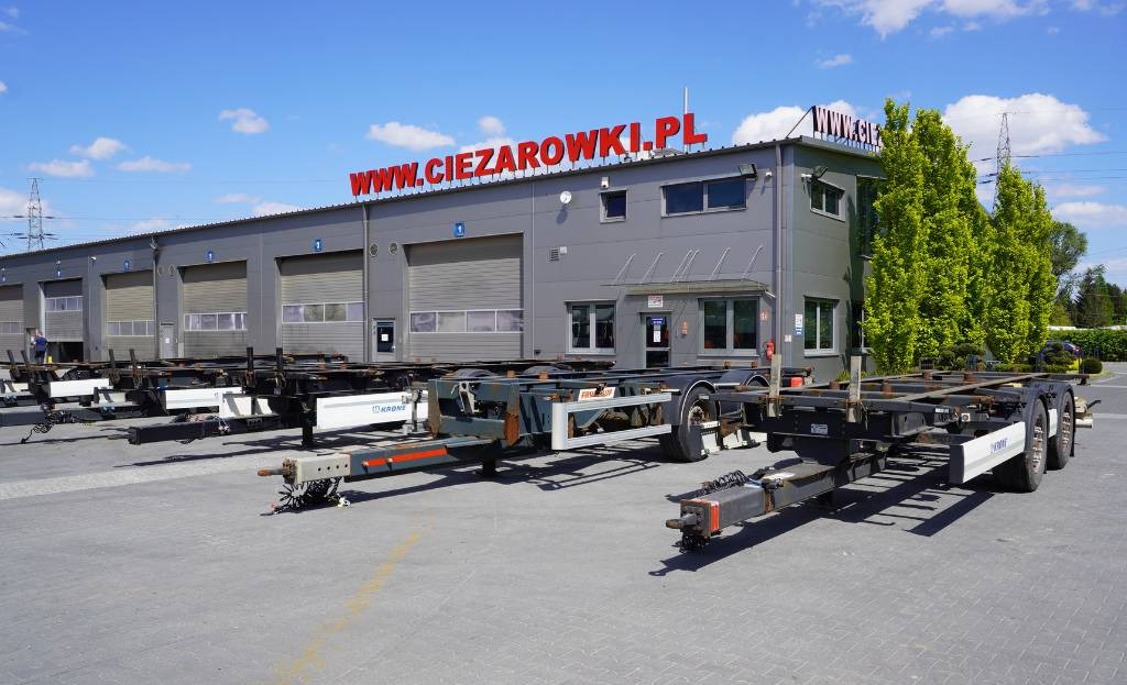 KRONE Trailer Krone BDF / 18 t - Container-transport/ Vekselflak tilhenger: bilde 2 KRONE Trailer Krone BDF / 18 t - Container-transport/ Vekselflak tilhenger: bilde 2