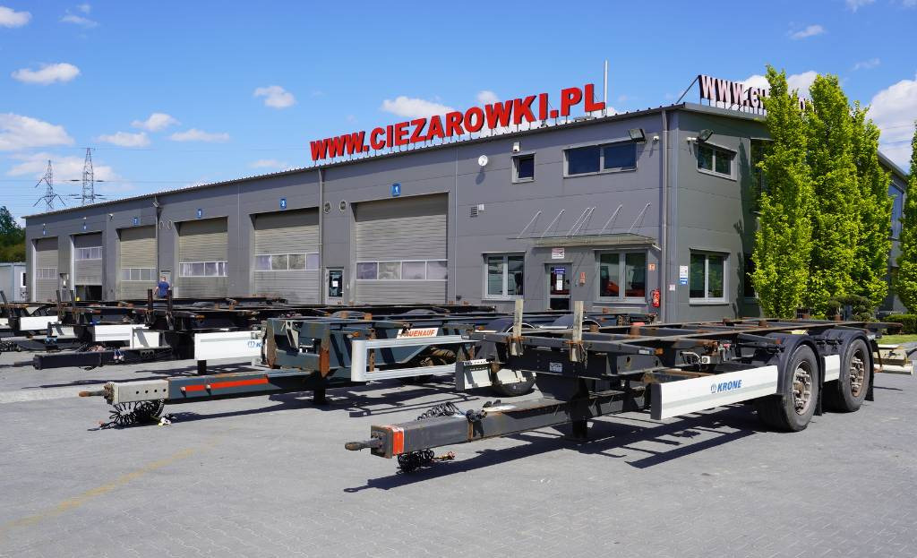 KRONE Trailer Krone BDF / 18 t - Container-transport/ Vekselflak tilhenger: bilde 1 KRONE Trailer Krone BDF / 18 t - Container-transport/ Vekselflak tilhenger: bilde 1