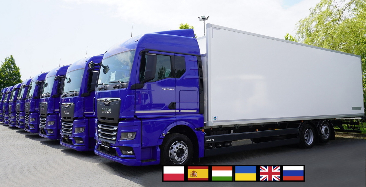 MAN New MAN TGX 26.400 / NEW IGLOOCAR refrigerator 20 pallets / 6×2 / 2024 / 2 units - Skapbil: bilde 1 MAN New MAN TGX 26.400 / NEW IGLOOCAR refrigerator 20 pallets / 6×2 / 2024 / 2 units - Skapbil: bilde 1