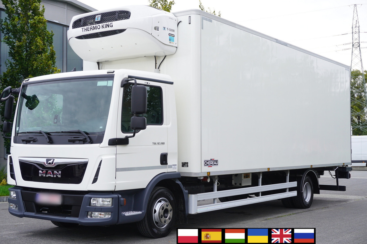 MAN TGL 12.190 / CHEREAU Refrigerator 18 PAL multitemperature / Thermoking T-1200R / 100,000 km - Lastebil med kjøl: bilde 1 MAN TGL 12.190 / CHEREAU Refrigerator 18 PAL multitemperature / Thermoking T-1200R / 100,000 km - Lastebil med kjøl: bilde 1