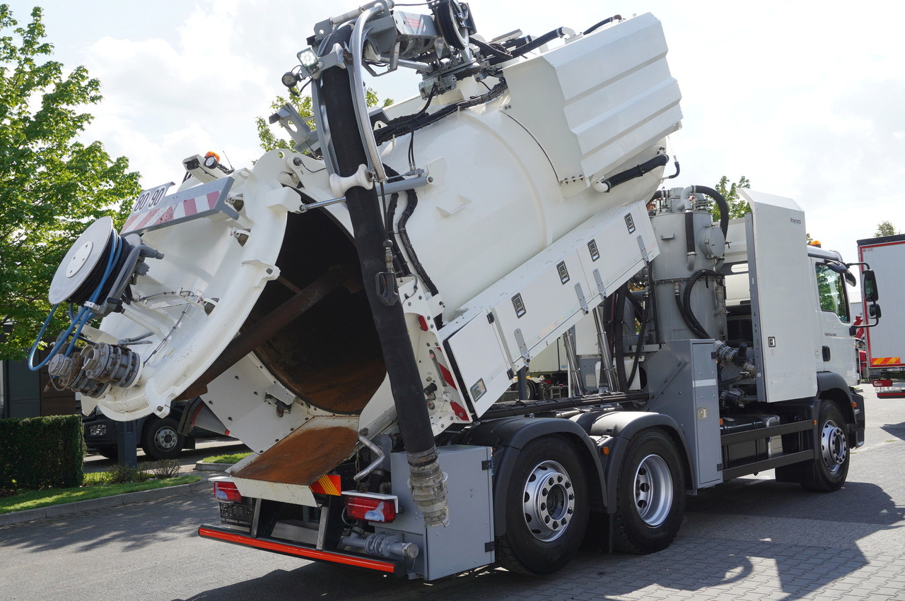 MAN TGM 26.340 E6 / RIVARD sewage cleaner 11.8 m3 / 170 tho. km / steered axle - Vakuum lastebil: bilde 3 MAN TGM 26.340 E6 / RIVARD sewage cleaner 11.8 m3 / 170 tho. km / steered axle - Vakuum lastebil: bilde 3
