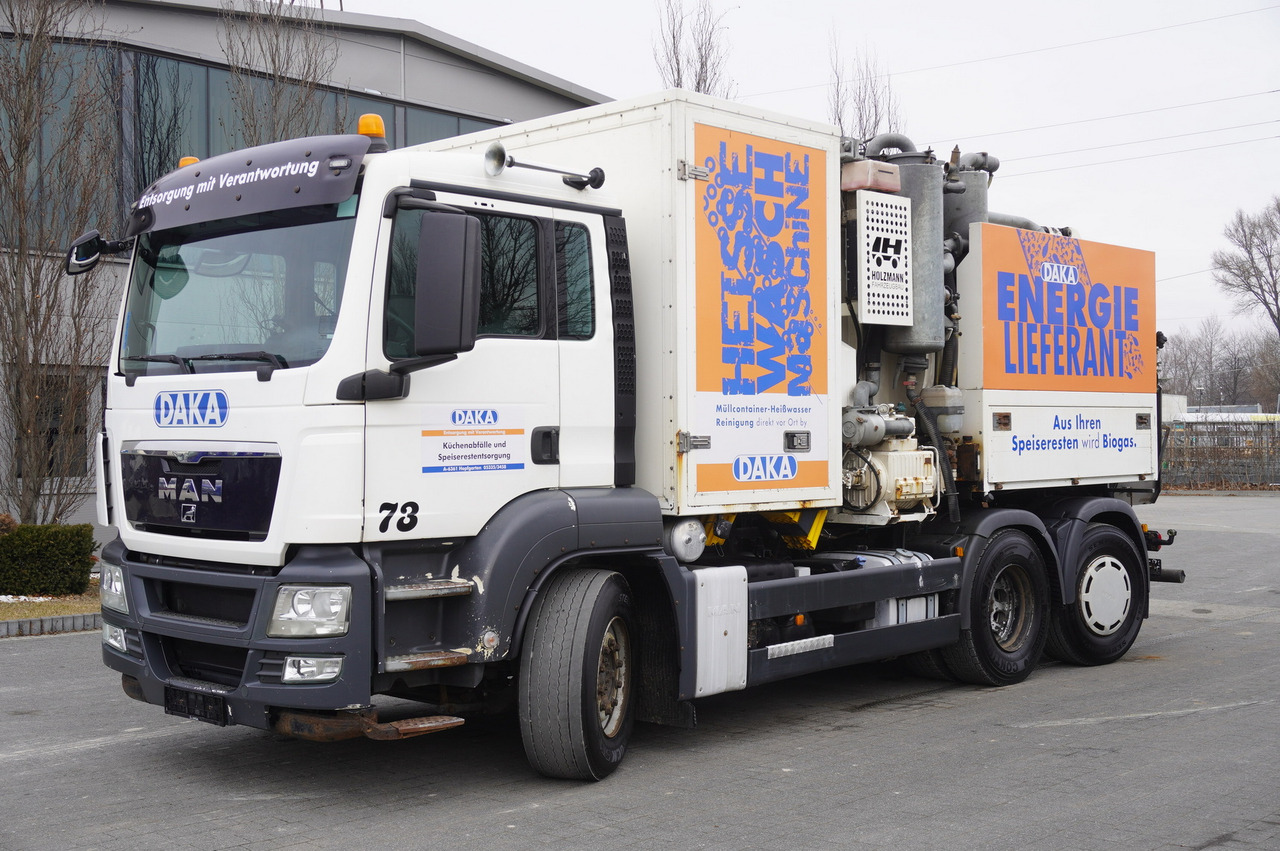 MAN TGS 26.360 / Holzmann Fahrzeugbau HBS 28/120.00 kitchen waste vehicle / Euro 5 - Søppelbil: bilde 1 MAN TGS 26.360 / Holzmann Fahrzeugbau HBS 28/120.00 kitchen waste vehicle / Euro 5 - Søppelbil: bilde 1