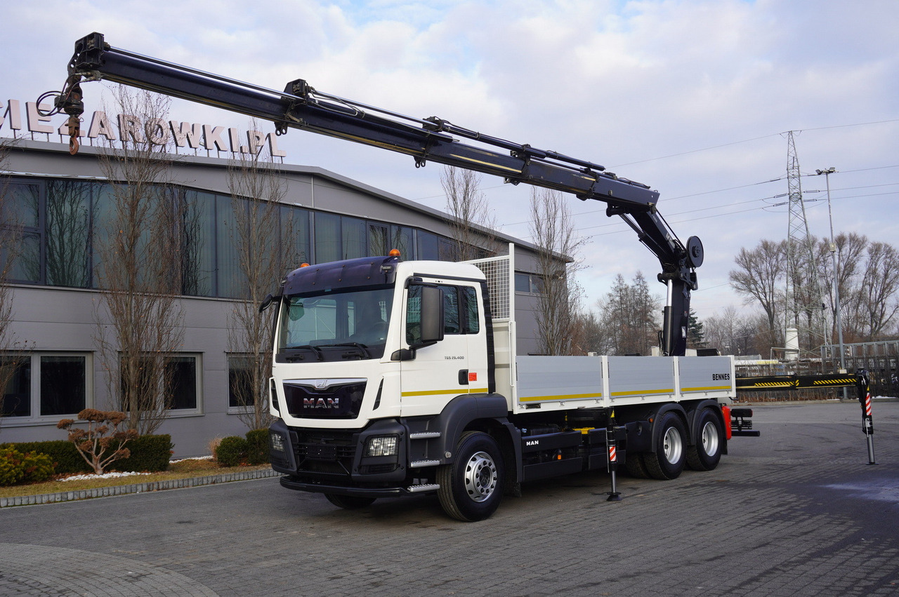 MAN TGS 26.400 / HDS HIAB 244 EP-4 HIDUO 8500 kg / 6x4 - Planbil, Kranbil: bilde 1 MAN TGS 26.400 / HDS HIAB 244 EP-4 HIDUO 8500 kg / 6x4 - Planbil, Kranbil: bilde 1