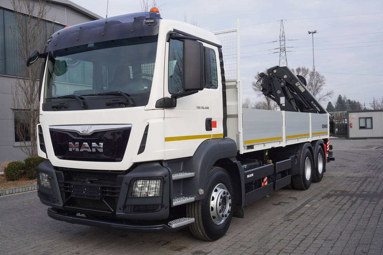 MAN TGS 26.400 / HDS HIAB 244 EP-4 HIDUO 8500 kg / 6x4 - Planbil, Kranbil: bilde 2 MAN TGS 26.400 / HDS HIAB 244 EP-4 HIDUO 8500 kg / 6x4 - Planbil, Kranbil: bilde 2