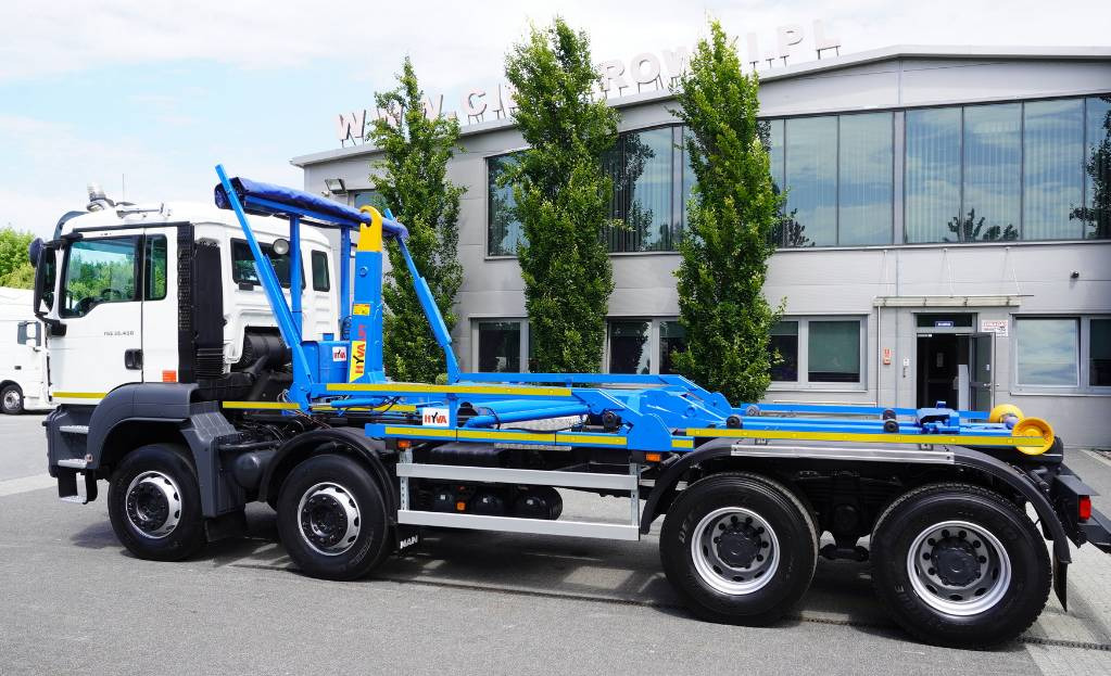 MAN TGS 35.400 8×4 HYVA LIFT 32.56 SE hooklift - Krokbil: bilde 5 MAN TGS 35.400 8×4 HYVA LIFT 32.56 SE hooklift - Krokbil: bilde 5