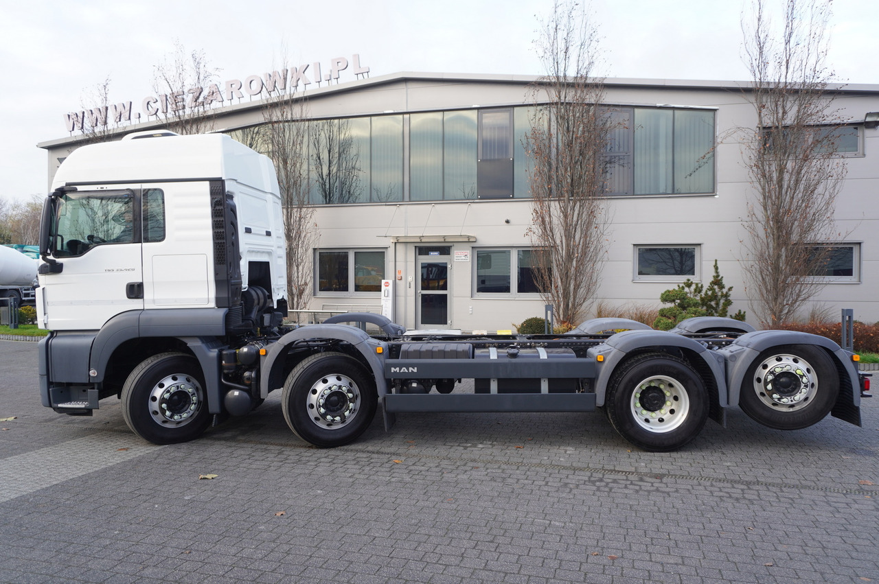 MAN TGS 35.420 8×2 / Chassis 6.4 m / 3 steered axles - Chassis lastebil, Kranbil: bilde 4 MAN TGS 35.420 8×2 / Chassis 6.4 m / 3 steered axles - Chassis lastebil, Kranbil: bilde 4