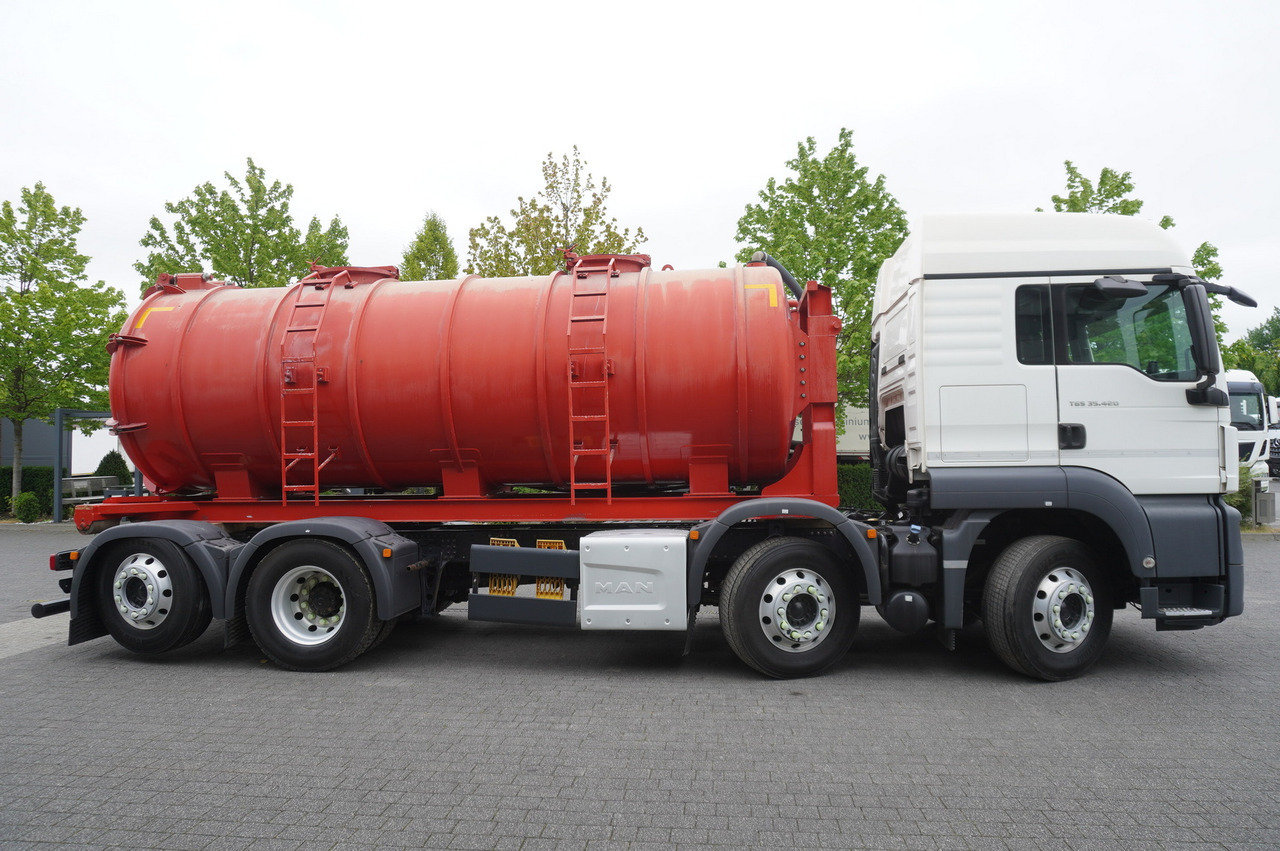 MAN TGS 35.420 8×2 / NEW septic barrel 13000 L / 3 steered axles - Tankbil: bilde 5 MAN TGS 35.420 8×2 / NEW septic barrel 13000 L / 3 steered axles - Tankbil: bilde 5