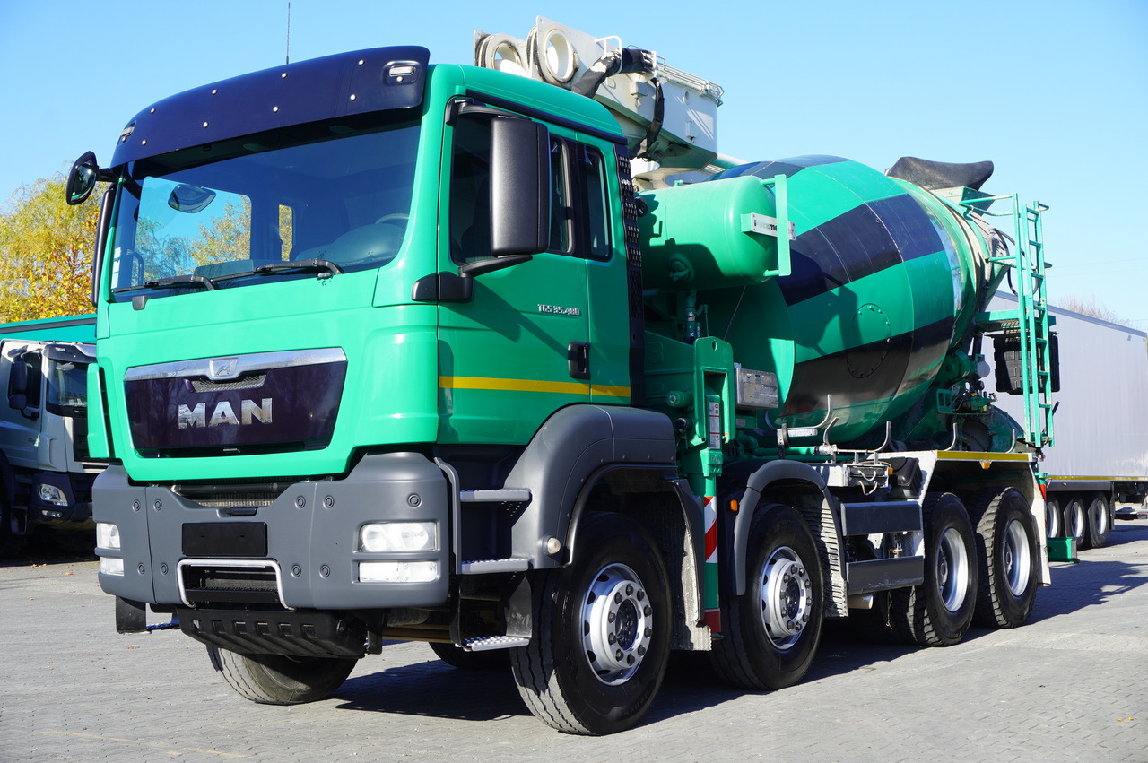 MAN TGS 35.480 8x4 Concrete Mixer Pump truck / Putzmeister M24-3 / 1600 MTH! - Betongpumpe: bilde 2 MAN TGS 35.480 8x4 Concrete Mixer Pump truck / Putzmeister M24-3 / 1600 MTH! - Betongpumpe: bilde 2