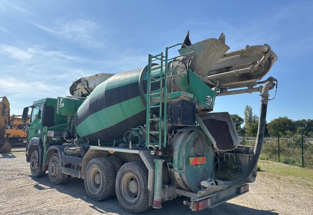 MAN TGS 35.480 8x4 Concrete Mixer Pump truck / Putzmeister M24-3 / 1600 MTH! - Betongpumpe: bilde 4 MAN TGS 35.480 8x4 Concrete Mixer Pump truck / Putzmeister M24-3 / 1600 MTH! - Betongpumpe: bilde 4