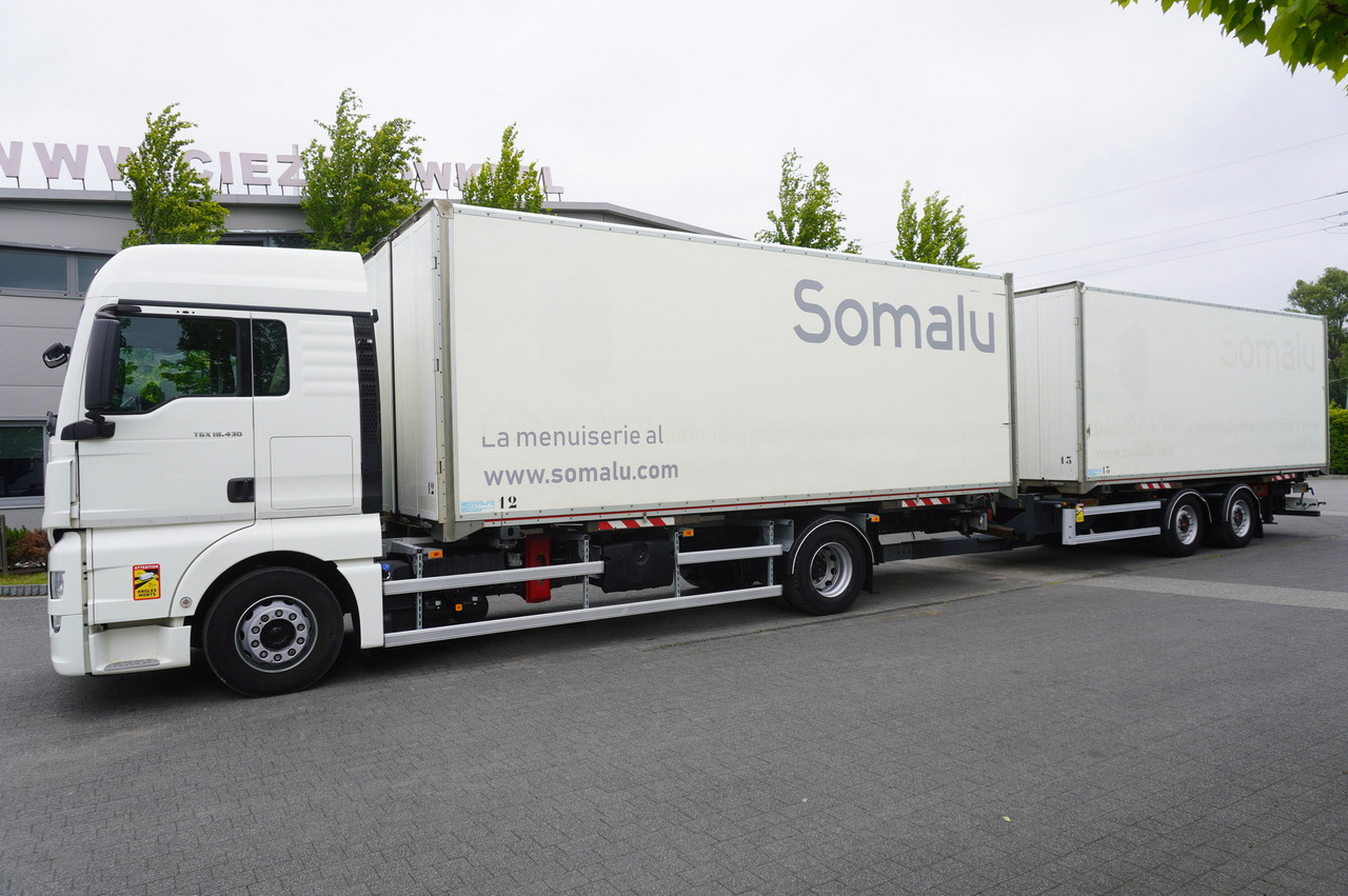 MAN TGX 18.430 / 18 EPAL box / Fruehauf 18 EPAL box trailer / 2021 - Skapbil: bilde 2 MAN TGX 18.430 / 18 EPAL box / Fruehauf 18 EPAL box trailer / 2021 - Skapbil: bilde 2