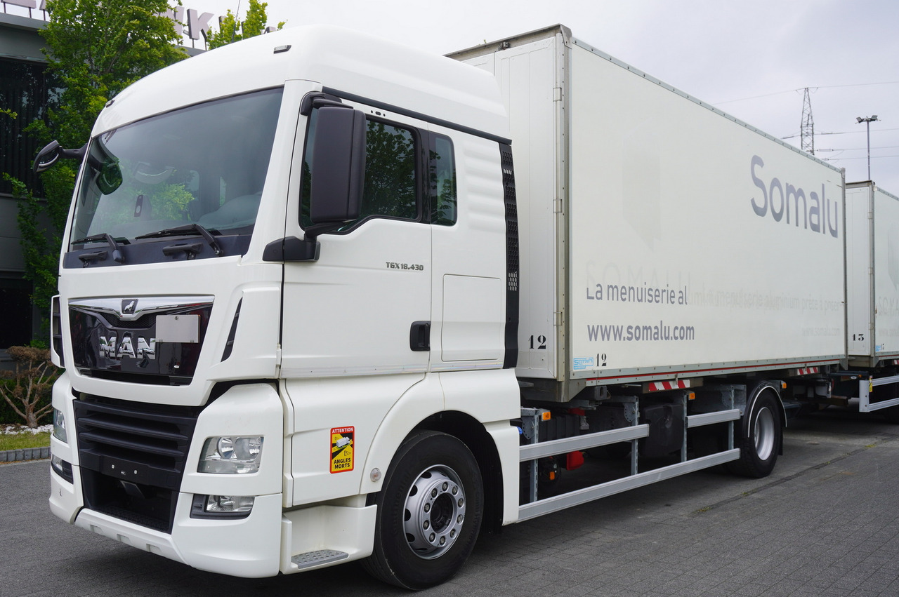 Skapbil MAN TGX 18.430 / 18 EPAL box / Fruehauf 18 EPAL box trailer / 2021: bilde 7