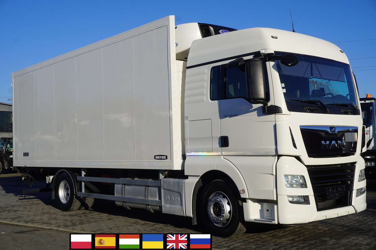 MAN TGX 18.430 E6 / Meyer 19 EPAL refrigerator / Sleeper cab - Lastebil med kjøl: bilde 1 MAN TGX 18.430 E6 / Meyer 19 EPAL refrigerator / Sleeper cab - Lastebil med kjøl: bilde 1