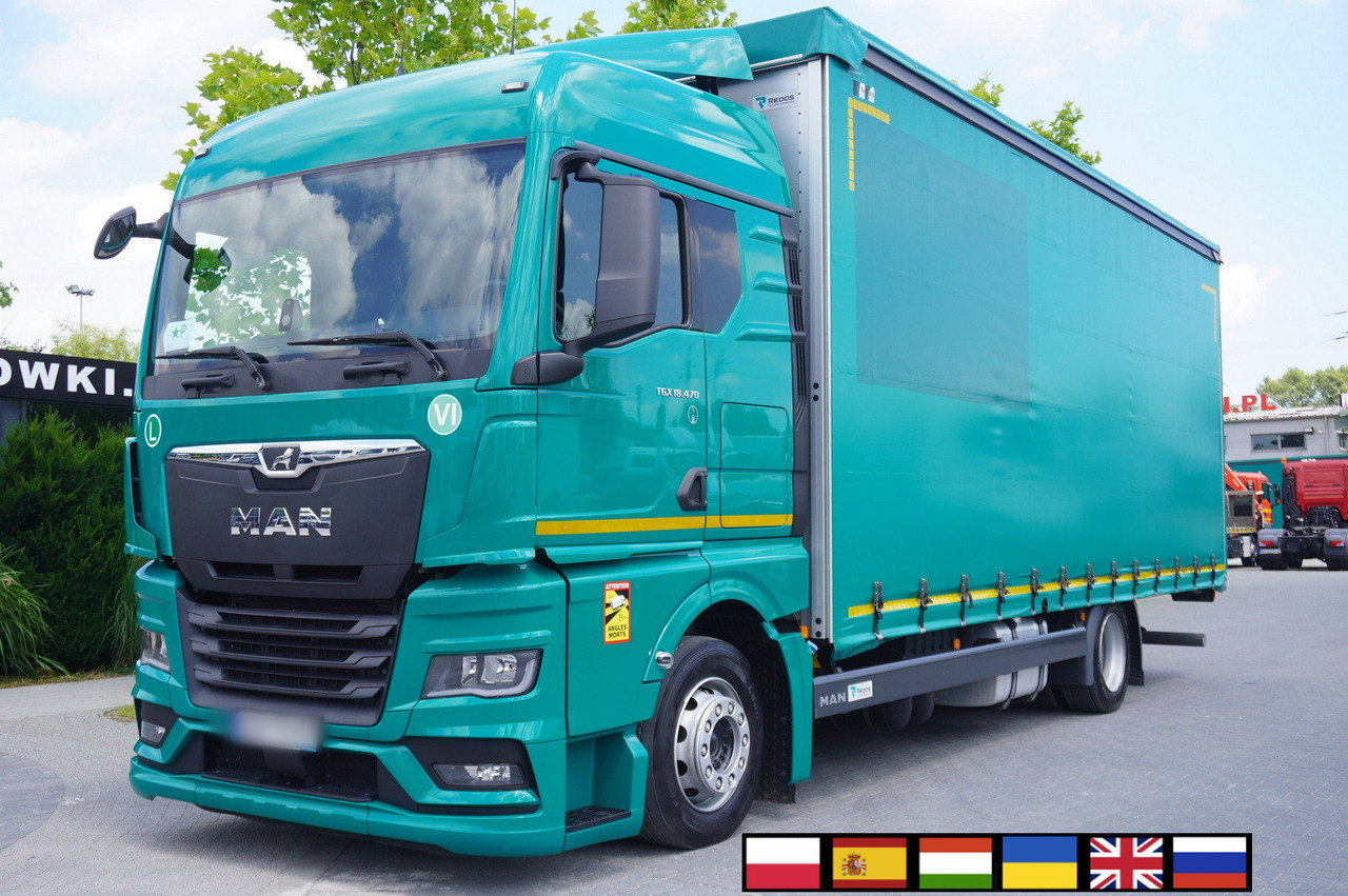 MAN TGX 18.470 / 2022 / Curtainsider 19 EPAL / Retarder / 15 units - Kapellbil: bilde 1 MAN TGX 18.470 / 2022 / Curtainsider 19 EPAL / Retarder / 15 units - Kapellbil: bilde 1