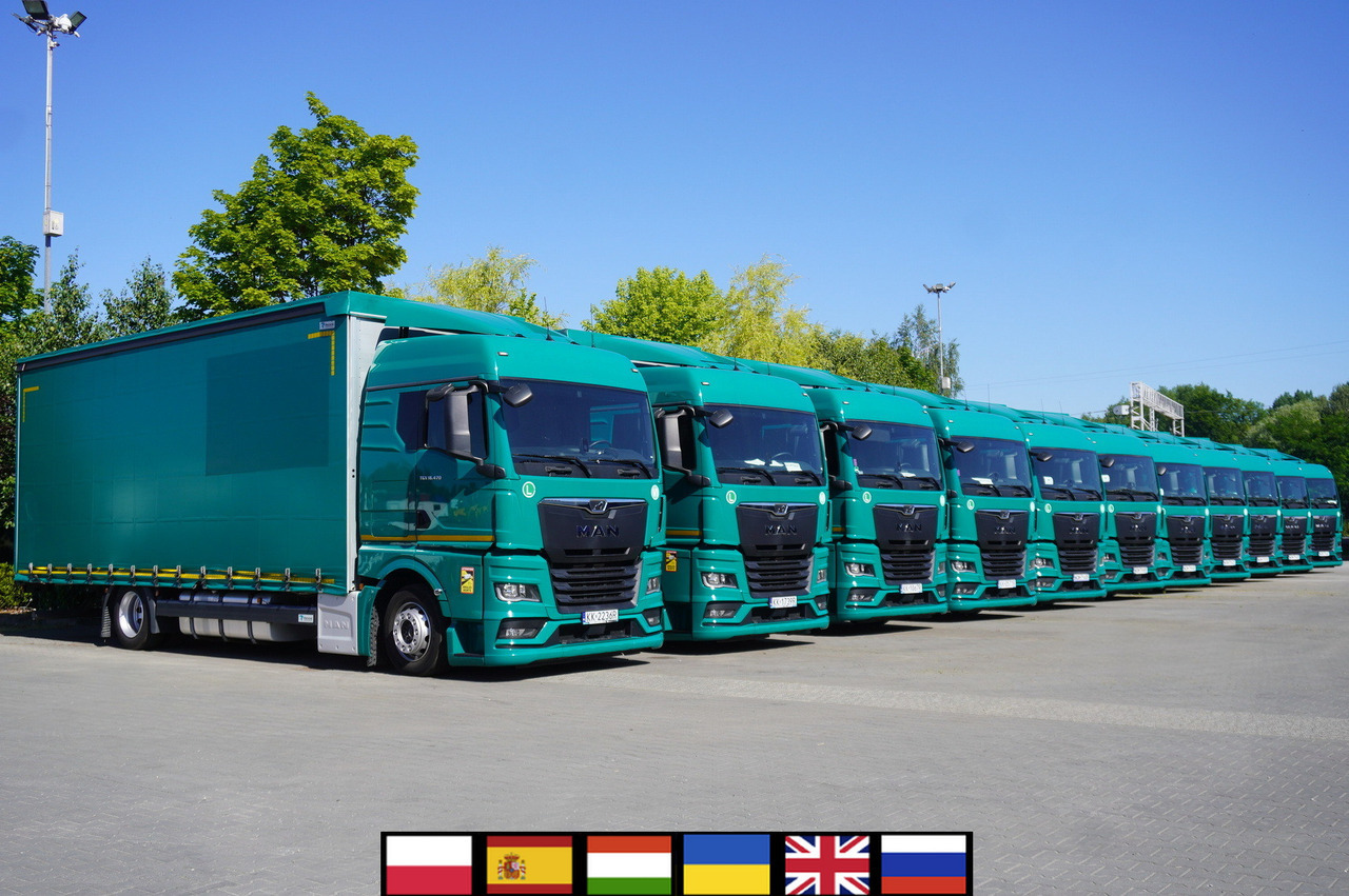 MAN TGX 18.470 / 2022 / Curtainsider 19 EPAL / Retarder / 15 units - Kapellbil: bilde 1 MAN TGX 18.470 / 2022 / Curtainsider 19 EPAL / Retarder / 15 units - Kapellbil: bilde 1