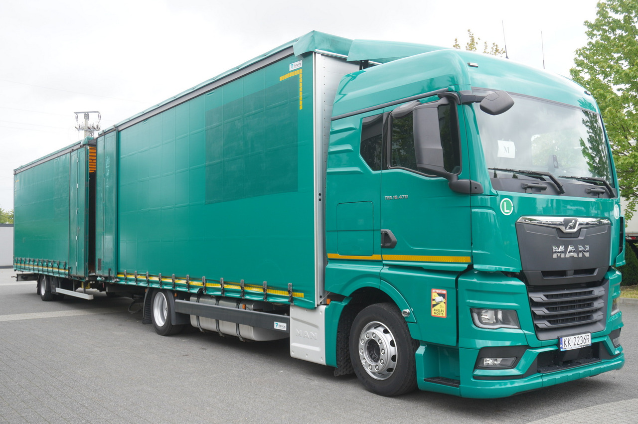MAN TGX 18.470 / Trailer 19 EPAL / Curtainsider 19 EPAL / 2022 / Retarder / 15 units - Kapellbil: bilde 2 MAN TGX 18.470 / Trailer 19 EPAL / Curtainsider 19 EPAL / 2022 / Retarder / 15 units - Kapellbil: bilde 2
