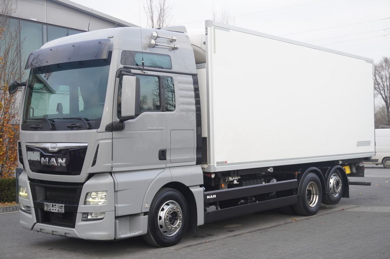 MAN TGX 26.480 / 6x2 / Igloocar refrigerator 18 pallets / Thermoking - Lastebil med kjøl: bilde 1 MAN TGX 26.480 / 6x2 / Igloocar refrigerator 18 pallets / Thermoking - Lastebil med kjøl: bilde 1