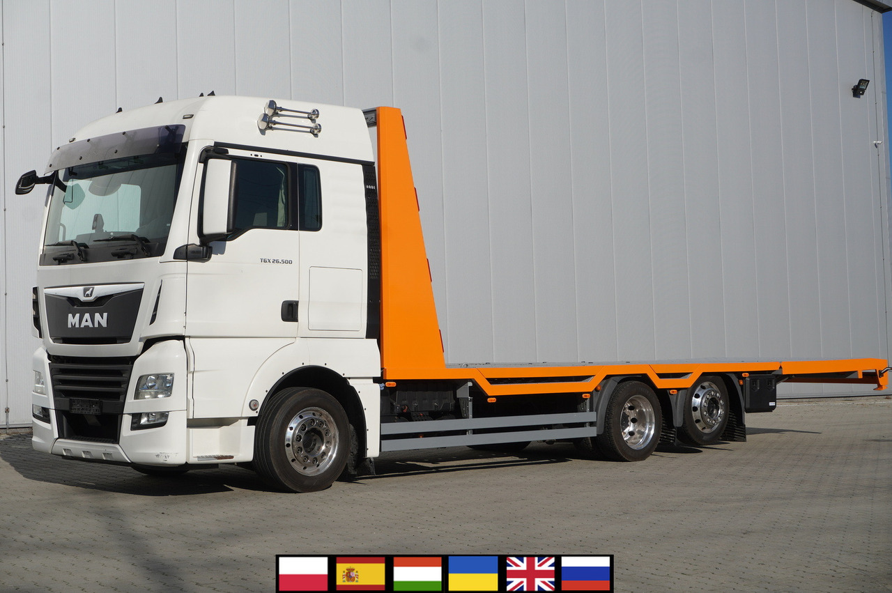 MAN TGX 26.500 6x2 E6 / NEW Tow truck superstructure 8.75 m / steered axle - Transporter lastebil: bilde 1 MAN TGX 26.500 6x2 E6 / NEW Tow truck superstructure 8.75 m / steered axle - Transporter lastebil: bilde 1