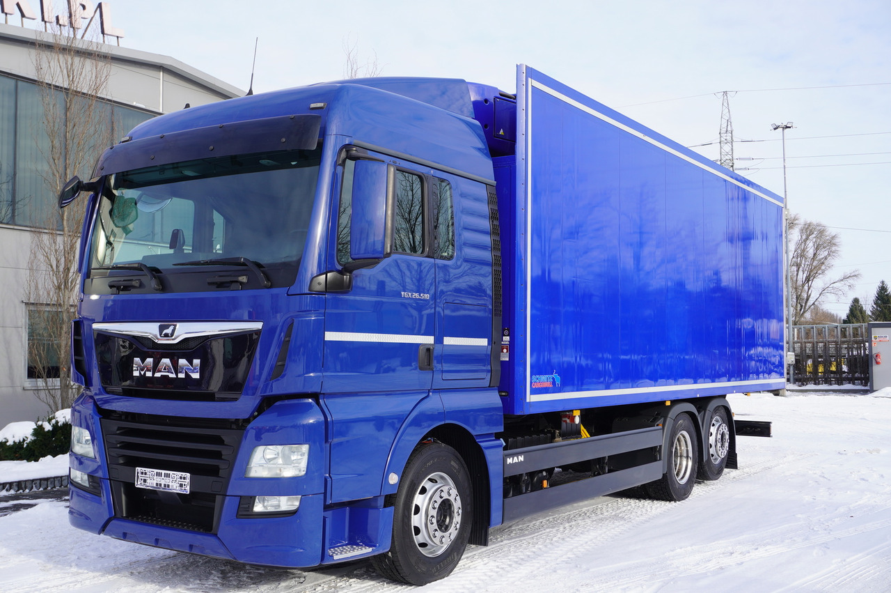 MAN TGX 26.510 6×2 E6 2021 / ATP/FRC / Schmitz FLOWER refrigerator 19 pallets / steering axle / 2 units - Lastebil med kjøl: bilde 3 MAN TGX 26.510 6×2 E6 2021 / ATP/FRC / Schmitz FLOWER refrigerator 19 pallets / steering axle / 2 units - Lastebil med kjøl: bilde 3
