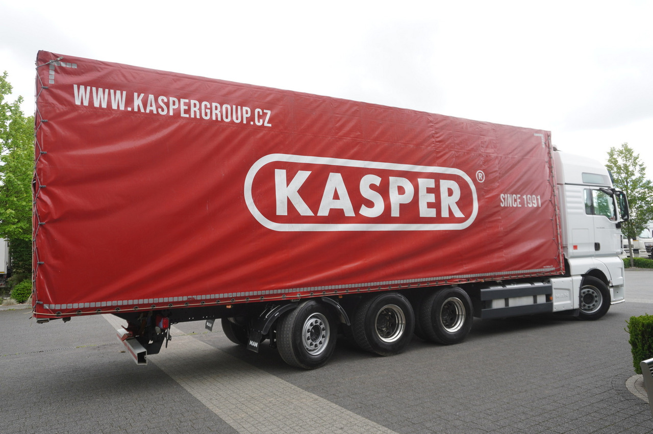 MAN TGX 35.580 E6 8x4 /4 / 23 EPAL tarp superstructure / 4th axle steered - Kapellbil: bilde 5 MAN TGX 35.580 E6 8x4 /4 / 23 EPAL tarp superstructure / 4th axle steered - Kapellbil: bilde 5