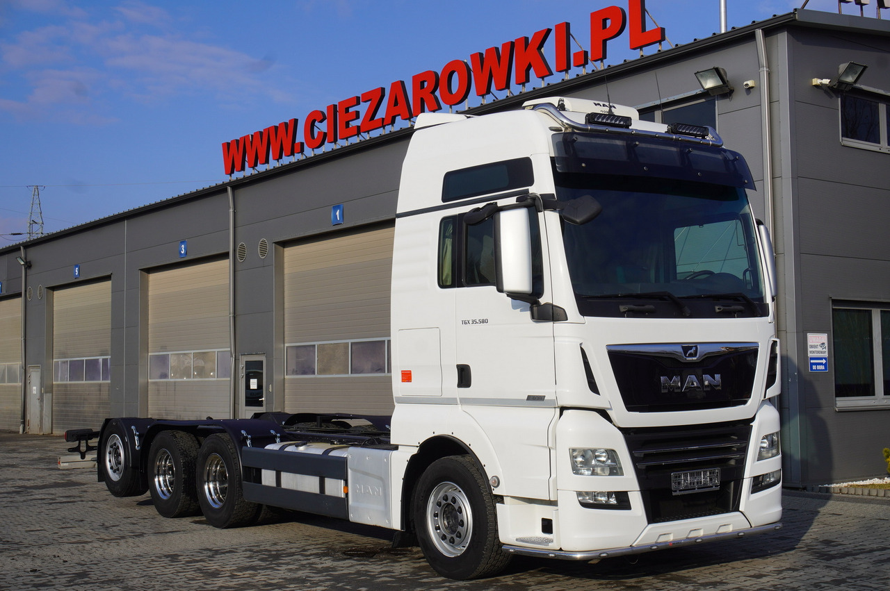 MAN TGX 35.580 E6 8x4/4 - 8.8m chassis frame - Kranbil: bilde 1 MAN TGX 35.580 E6 8x4/4 - 8.8m chassis frame - Kranbil: bilde 1