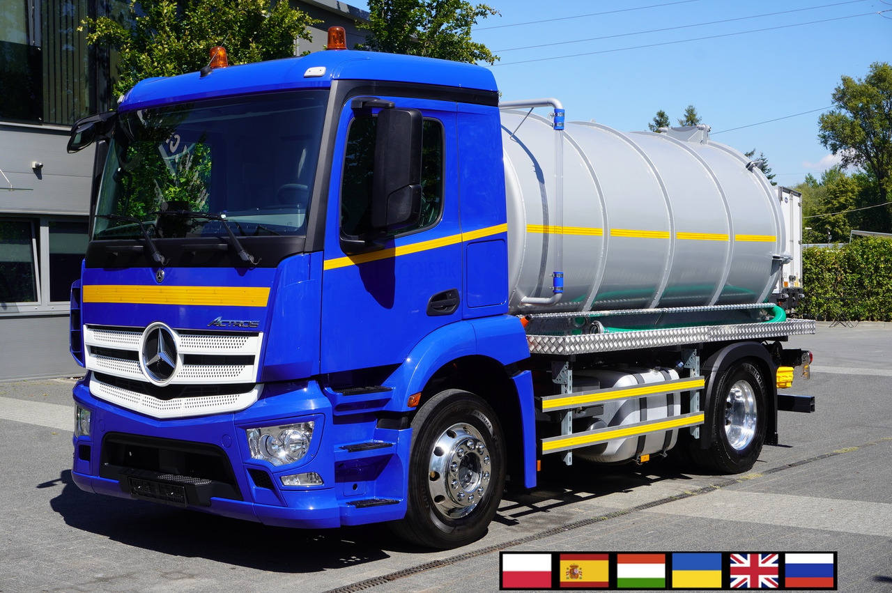 MERCEDES-BENZ Actros 18.35 LS / Body NEW septic tank (08/2025) 11000 l / 280000 kilometers! - Gjødselvogn: bilde 1 MERCEDES-BENZ Actros 18.35 LS / Body NEW septic tank (08/2025) 11000 l / 280000 kilometers! - Gjødselvogn: bilde 1