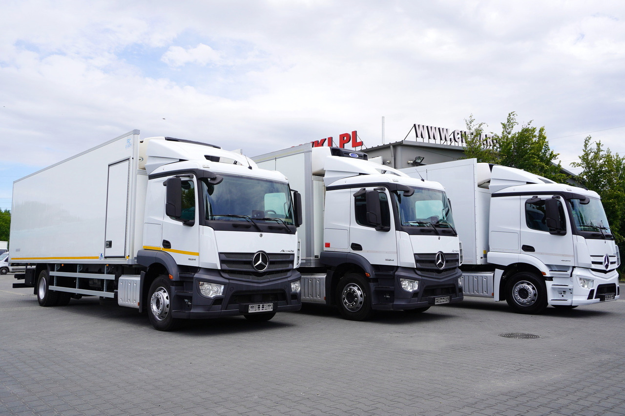 MERCEDES-BENZ Actros 1824 / Refrigerator 22 EPAL / Carrier Supra 1250 / Sleeping cabin / 3 units - Lastebil med kjøl: bilde 3 MERCEDES-BENZ Actros 1824 / Refrigerator 22 EPAL / Carrier Supra 1250 / Sleeping cabin / 3 units - Lastebil med kjøl: bilde 3