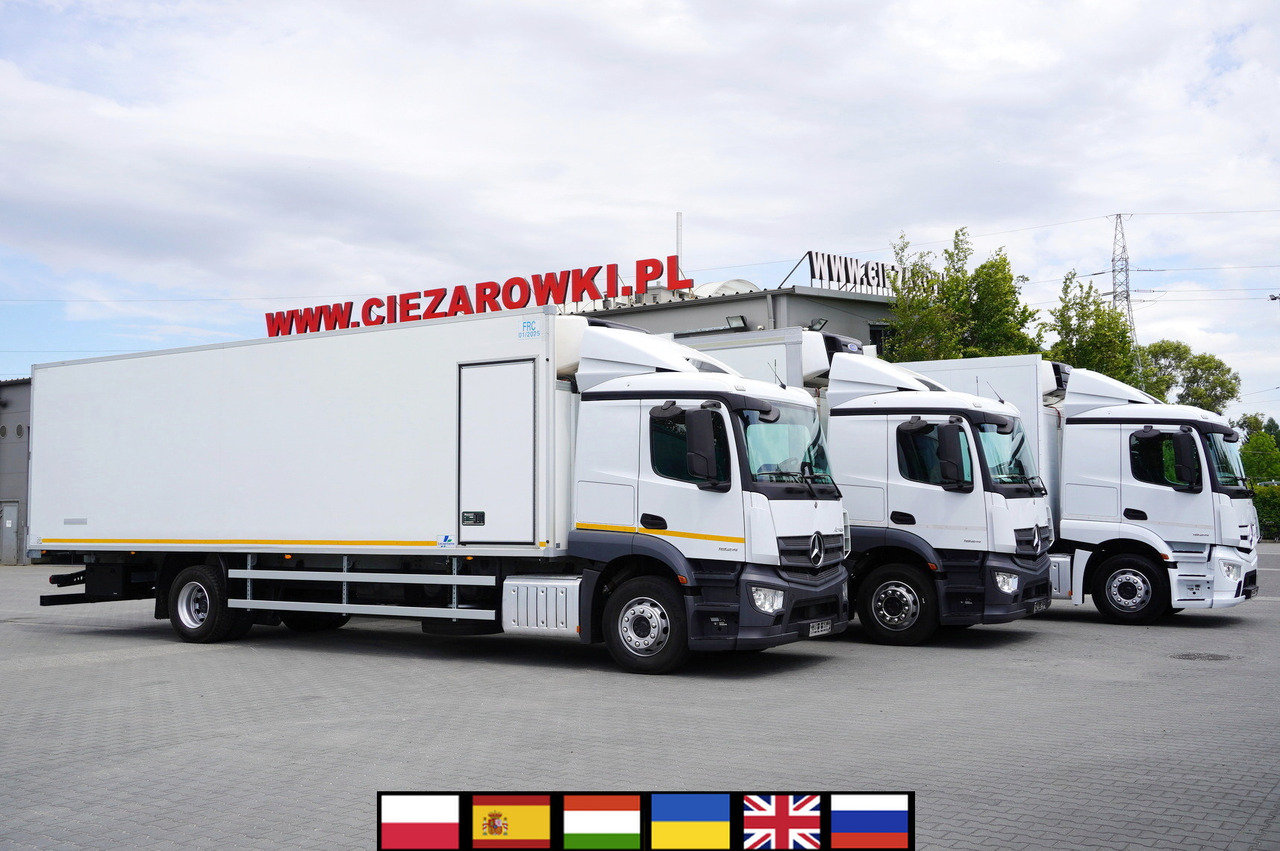 MERCEDES-BENZ Actros 1824 / Refrigerator 22 EPAL / Carrier Supra 1250 / Sleeping cabin / 3 units - Lastebil med kjøl: bilde 1 MERCEDES-BENZ Actros 1824 / Refrigerator 22 EPAL / Carrier Supra 1250 / Sleeping cabin / 3 units - Lastebil med kjøl: bilde 1
