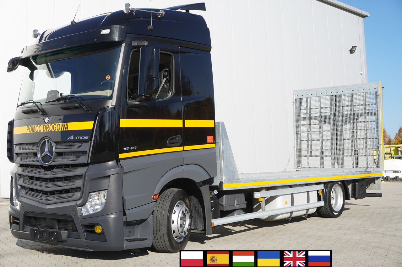 MERCEDES-BENZ Actros 1840 E6 4×2 / NEW Tow Truck platform 9.25 m / Lounge cabin - Transporter lastebil: bilde 1 MERCEDES-BENZ Actros 1840 E6 4×2 / NEW Tow Truck platform 9.25 m / Lounge cabin - Transporter lastebil: bilde 1