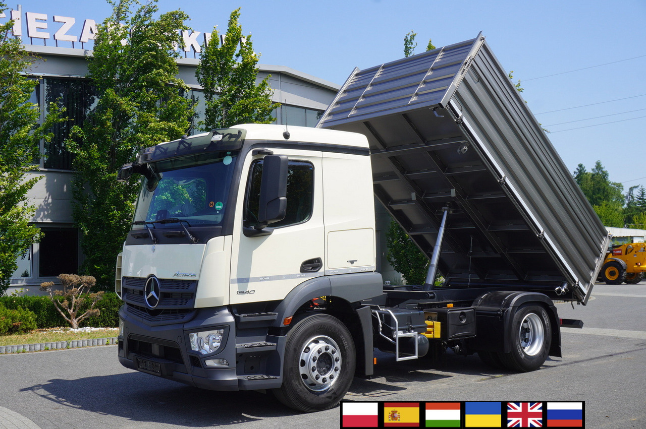 MERCEDES-BENZ Actros 1840 / New 3-side tipper 10 EPAL / Diff. lock / Load cap 10 t - Tippbil: bilde 1 MERCEDES-BENZ Actros 1840 / New 3-side tipper 10 EPAL / Diff. lock / Load cap 10 t - Tippbil: bilde 1