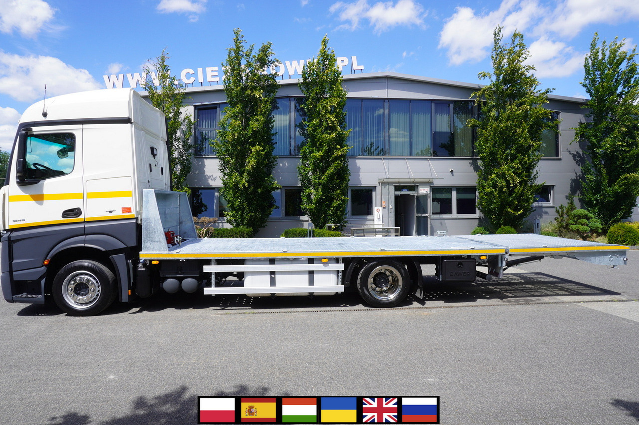 MERCEDES-BENZ Actros 1845 4×2 E6 / NEW tow truck platform 8.3 m / Sleeper cab - Transporter lastebil: bilde 1 MERCEDES-BENZ Actros 1845 4×2 E6 / NEW tow truck platform 8.3 m / Sleeper cab - Transporter lastebil: bilde 1
