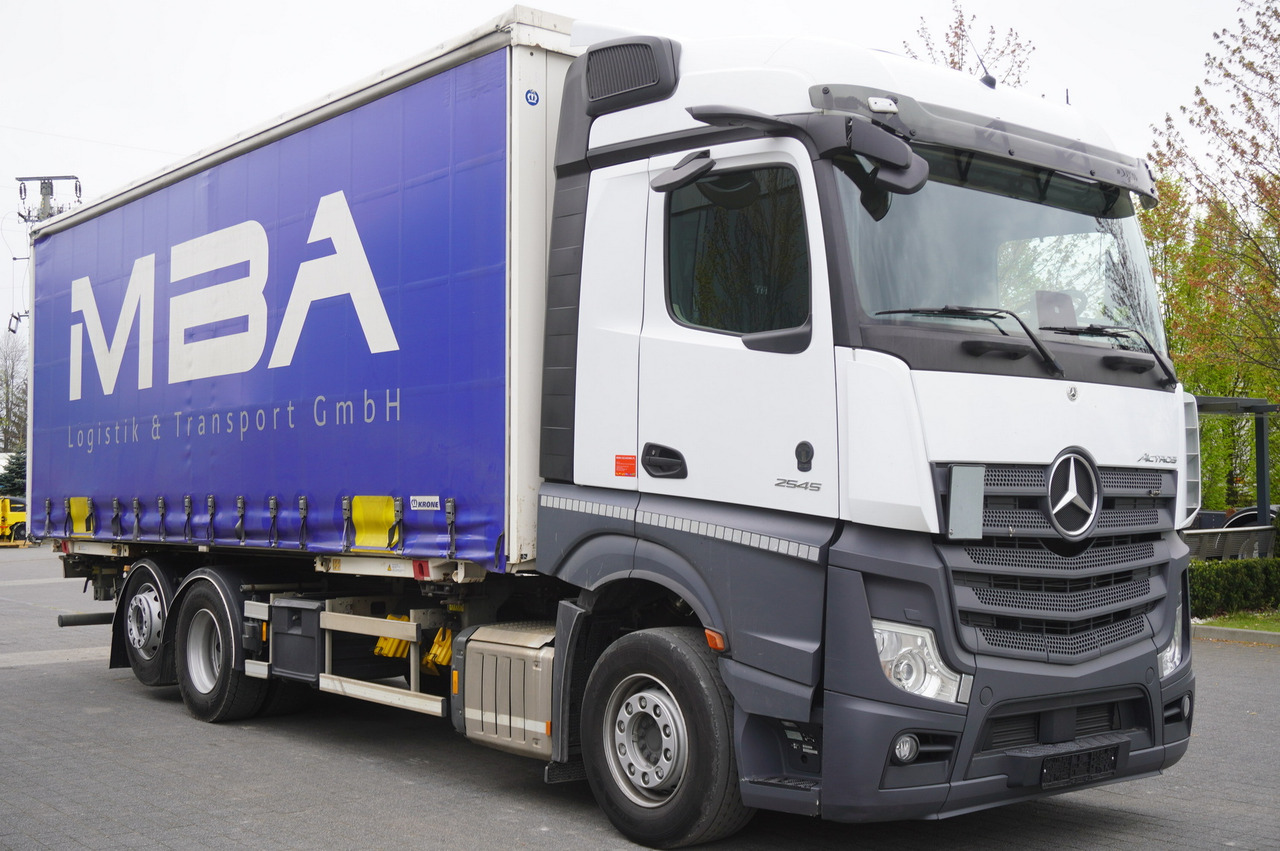MERCEDES-BENZ Actros 2545 / 2021 / Curtainsider 18 EPAL / sleeper cab - Kapellbil: bilde 4 MERCEDES-BENZ Actros 2545 / 2021 / Curtainsider 18 EPAL / sleeper cab - Kapellbil: bilde 4