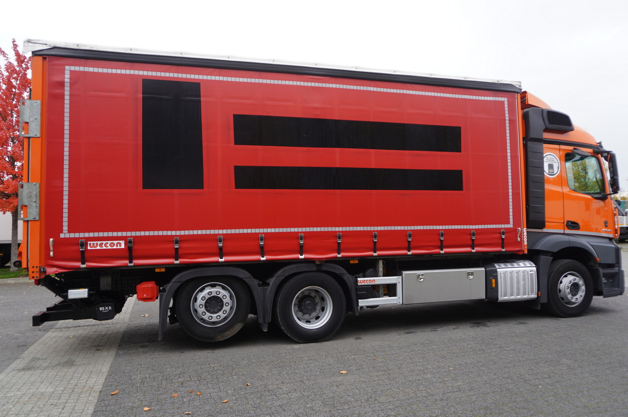 Kapellbil MERCEDES-BENZ Actros 2545 6×2 MP5 / FULL ADR / Curtainsider 17 EPAL: bilde 7