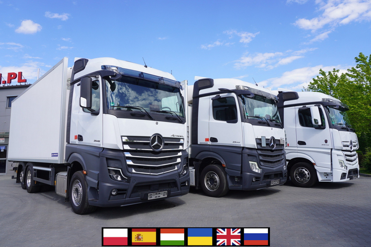 MERCEDES-BENZ Actros 2545 / Lamberet refrigerator / 2022 / 3 units - Lastebil med kjøl: bilde 1 MERCEDES-BENZ Actros 2545 / Lamberet refrigerator / 2022 / 3 units - Lastebil med kjøl: bilde 1