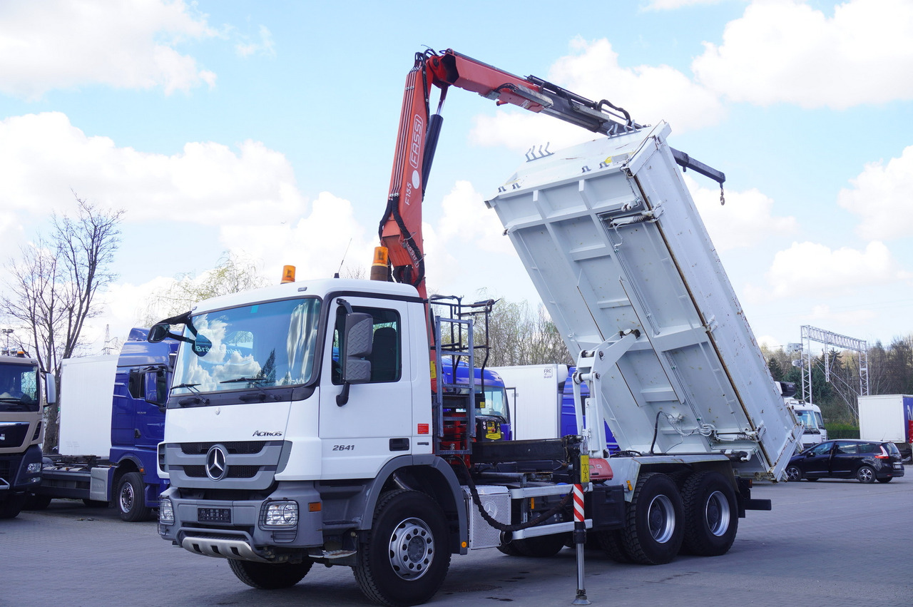 MERCEDES-BENZ Actros 2641 6×4 E5 / Crane / Dumper / 110000 km! - Planbil, Kranbil: bilde 2 MERCEDES-BENZ Actros 2641 6×4 E5 / Crane / Dumper / 110000 km! - Planbil, Kranbil: bilde 2