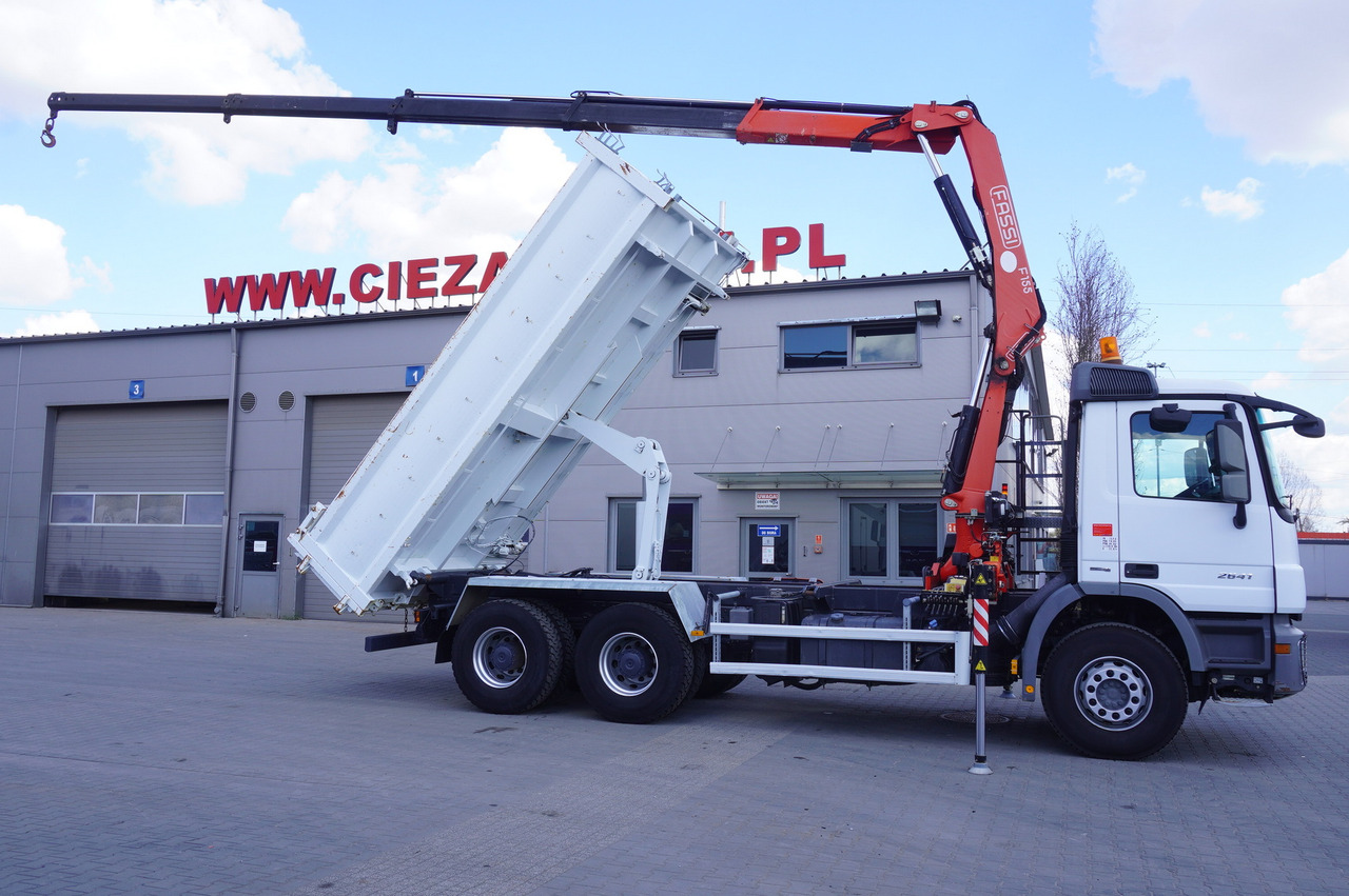 MERCEDES-BENZ Actros 2641 6×4 E5 / Crane / Dumper / 110000 km! - Planbil, Kranbil: bilde 3 MERCEDES-BENZ Actros 2641 6×4 E5 / Crane / Dumper / 110000 km! - Planbil, Kranbil: bilde 3